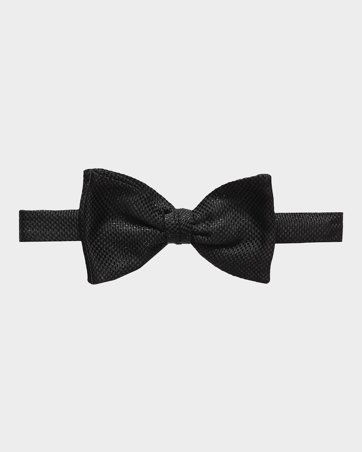 Eton Textured Silk Ready-Tied Bow Tie