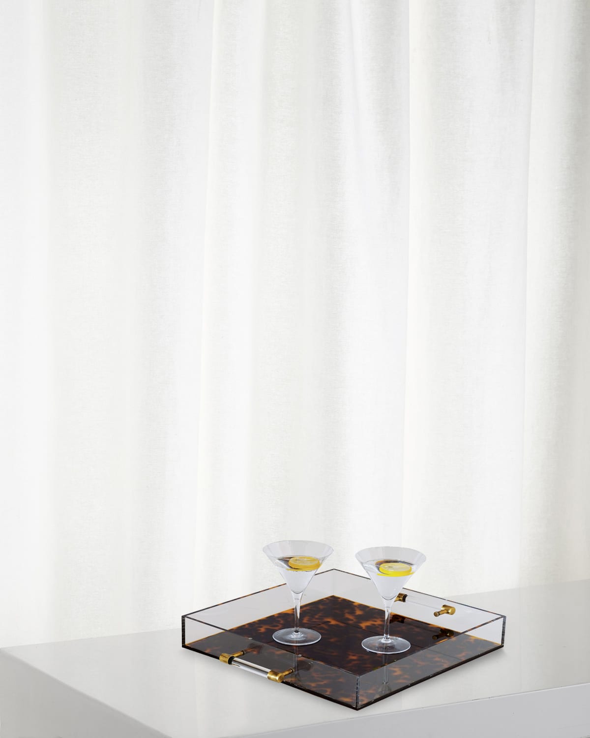 Port 68 Tortoise Lucite Tray | Thumbnail 4