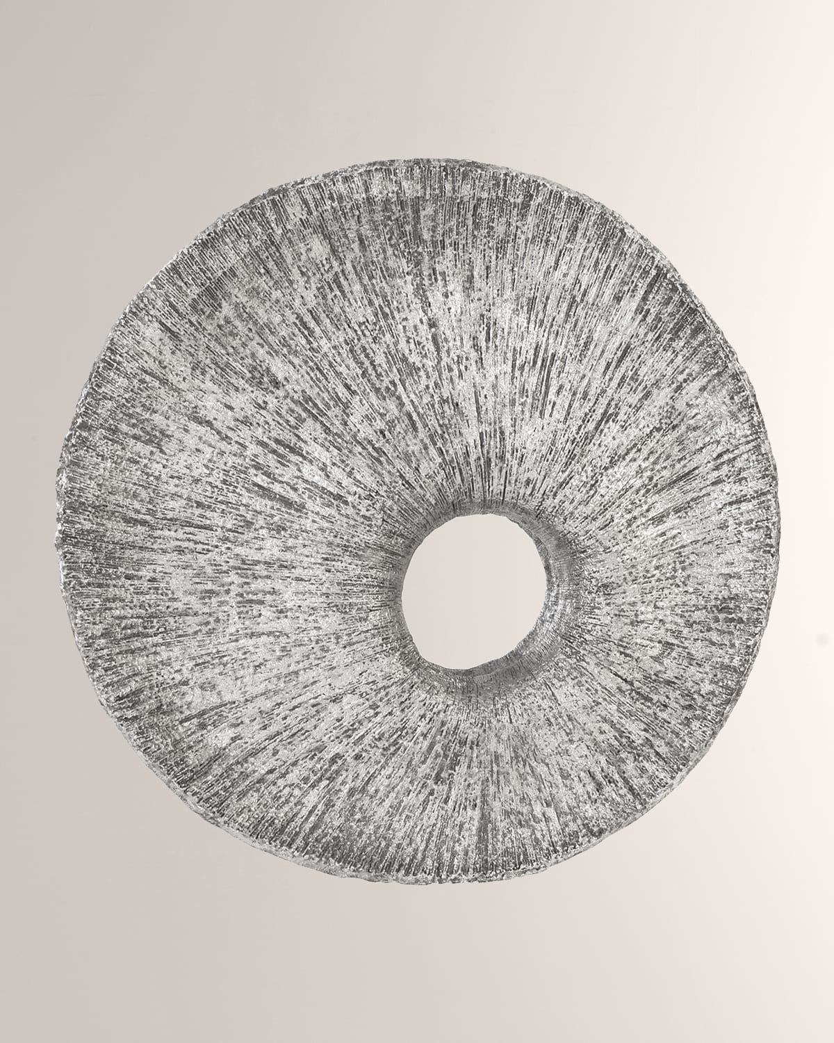 Phillips Collection Convergence Silver Leaf Mirror