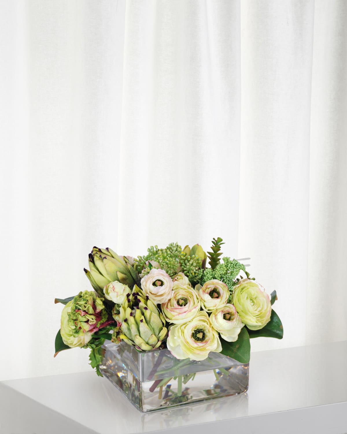 Winward Home Protea & Ranunculus in Vase | Thumbnail 4