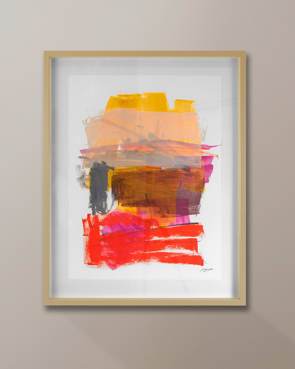 Grand Image Home "Solstice Study 1" Archival Digital Print by Sheryn Bullis