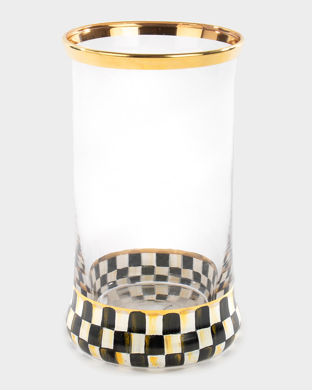 MacKenzie-Childs Courtly Check Highball Glass