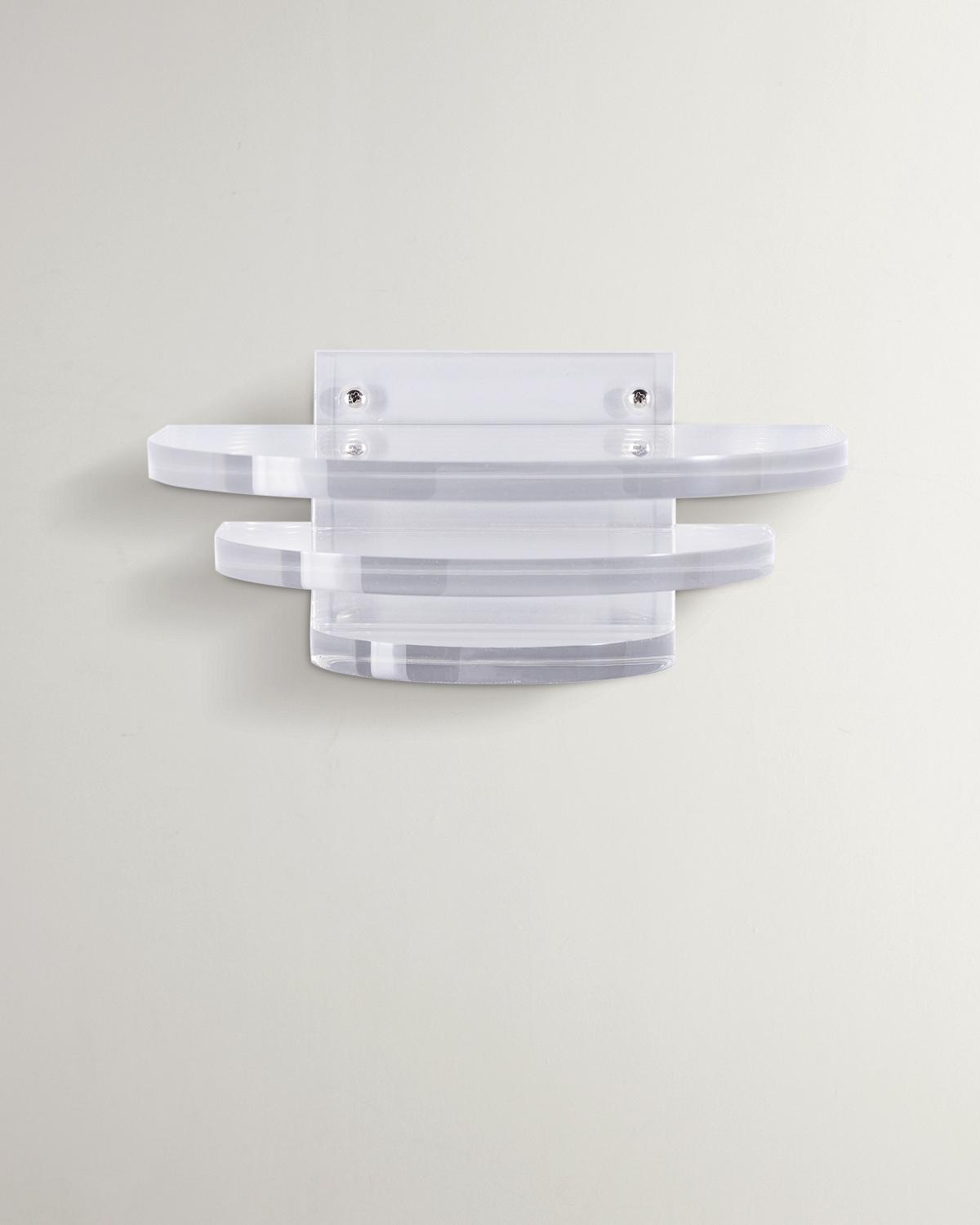 Rounded Clear Lucite Shelf