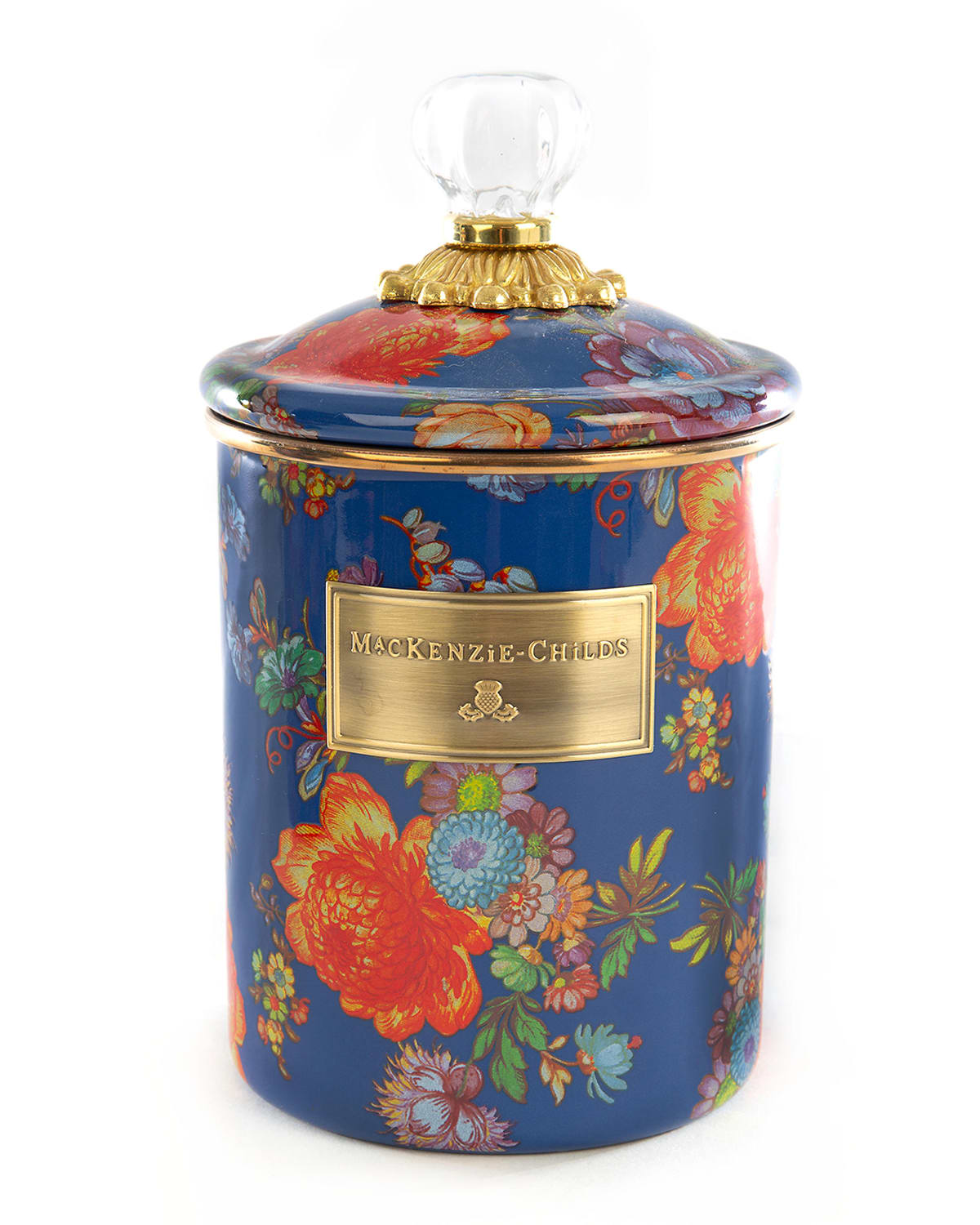 MacKenzie-Childs Flower Market Medium Canister