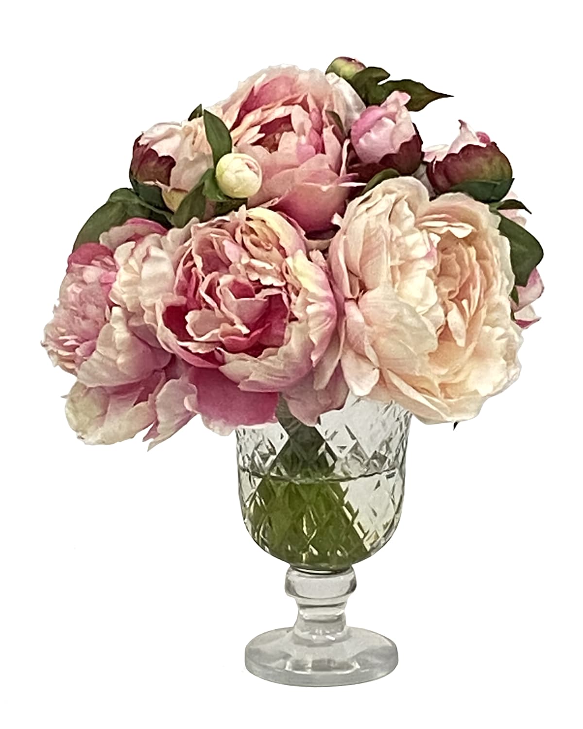 Winward Home Peony Mix in Candleholder Vase | Thumbnail 4