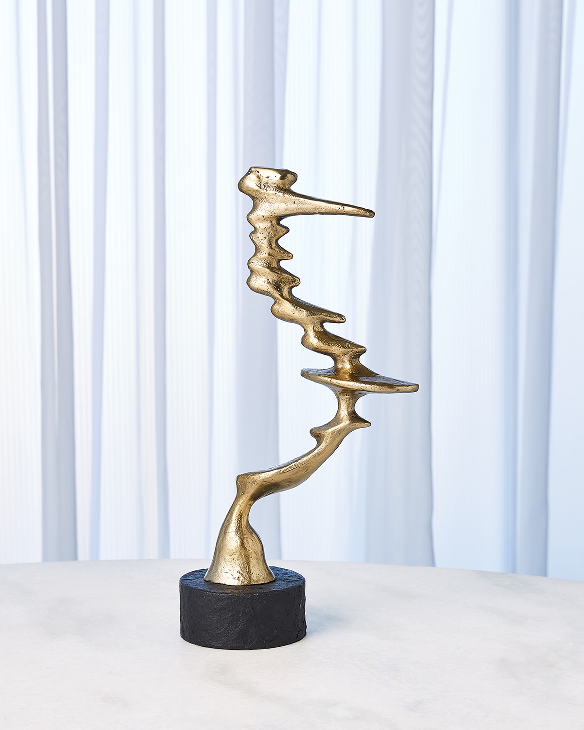 Global Views Gold Sculpture Neiman Marcus