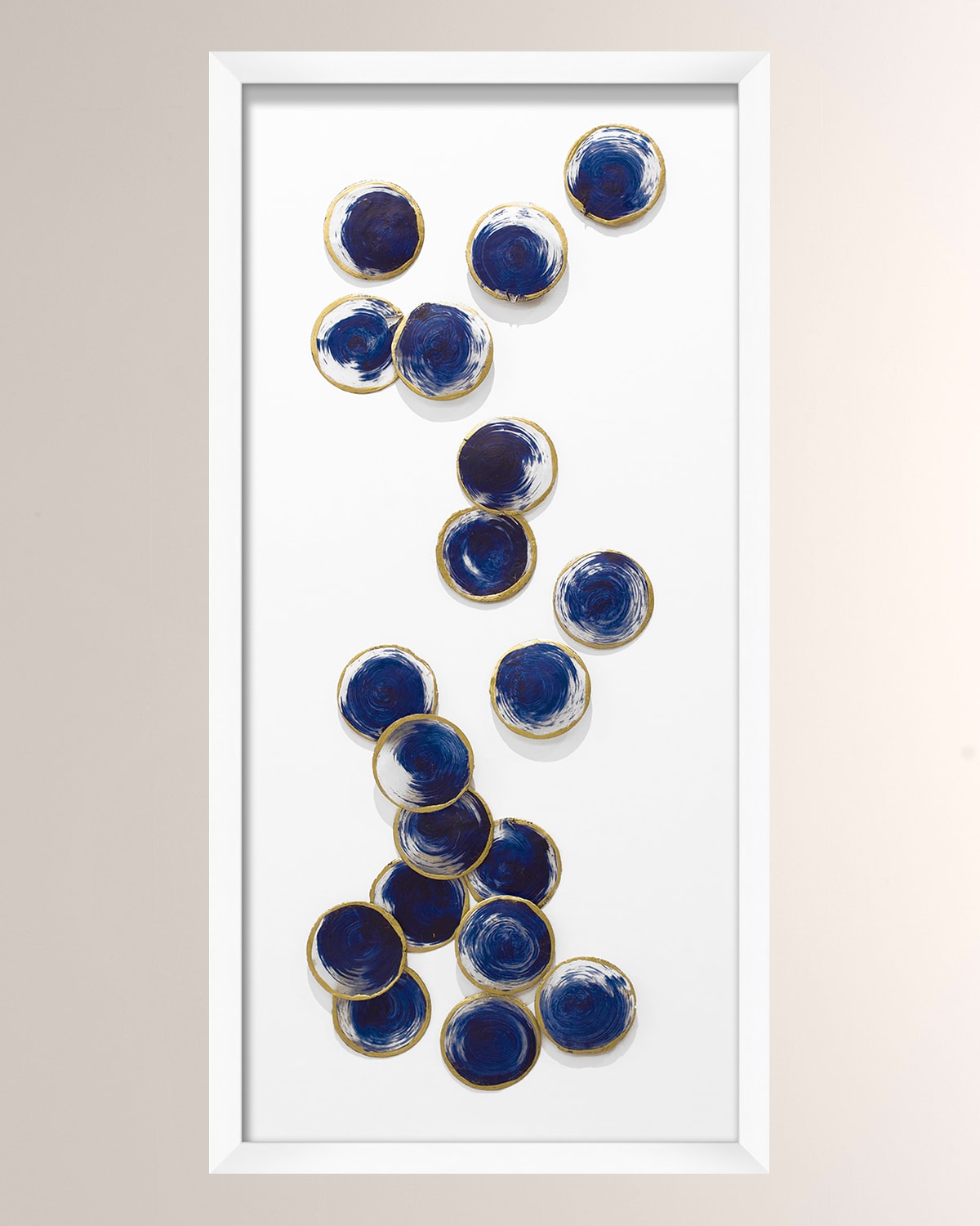 Wendover Art Group "Blue Capiz Cascade 3" Giclee Print | Thumbnail 4 Wendover Art Group "Blue Capiz Cascade 3" Giclee Print | Thumbnail 4