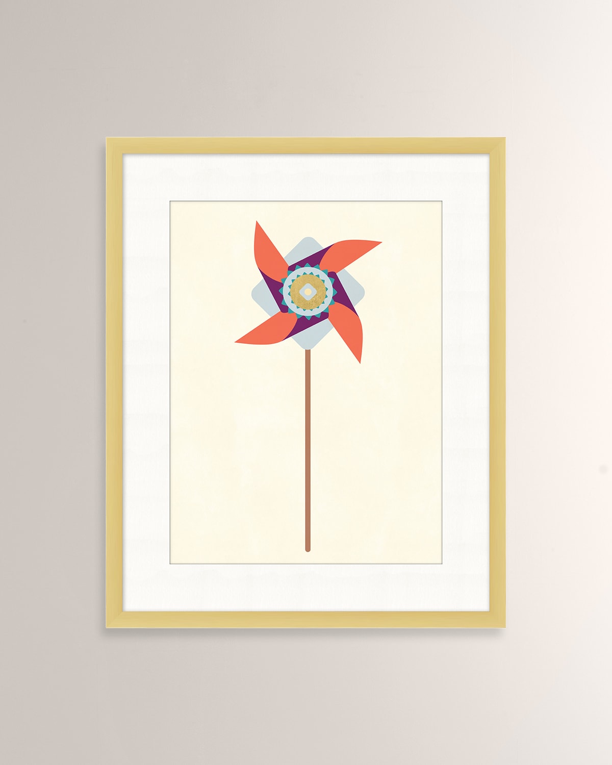 Wendover Art Group "Golden Twirl 1" Giclee Print | Thumbnail 4 Wendover Art Group "Golden Twirl 1" Giclee Print | Thumbnail 4