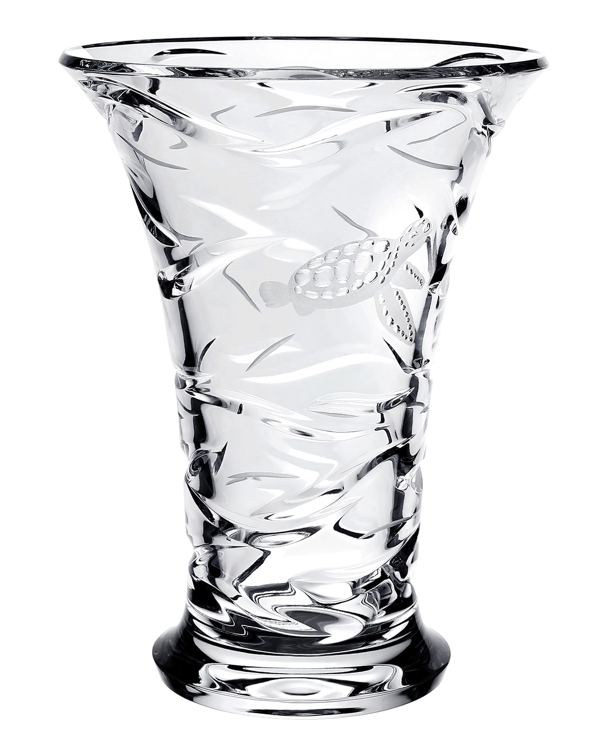 LAURUS RCR Crystal Vase by RCR Crystal 7.25" Tall Colorful New