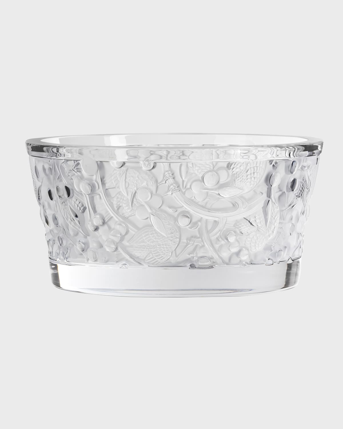 Lalique Merles and Raisins Bowl