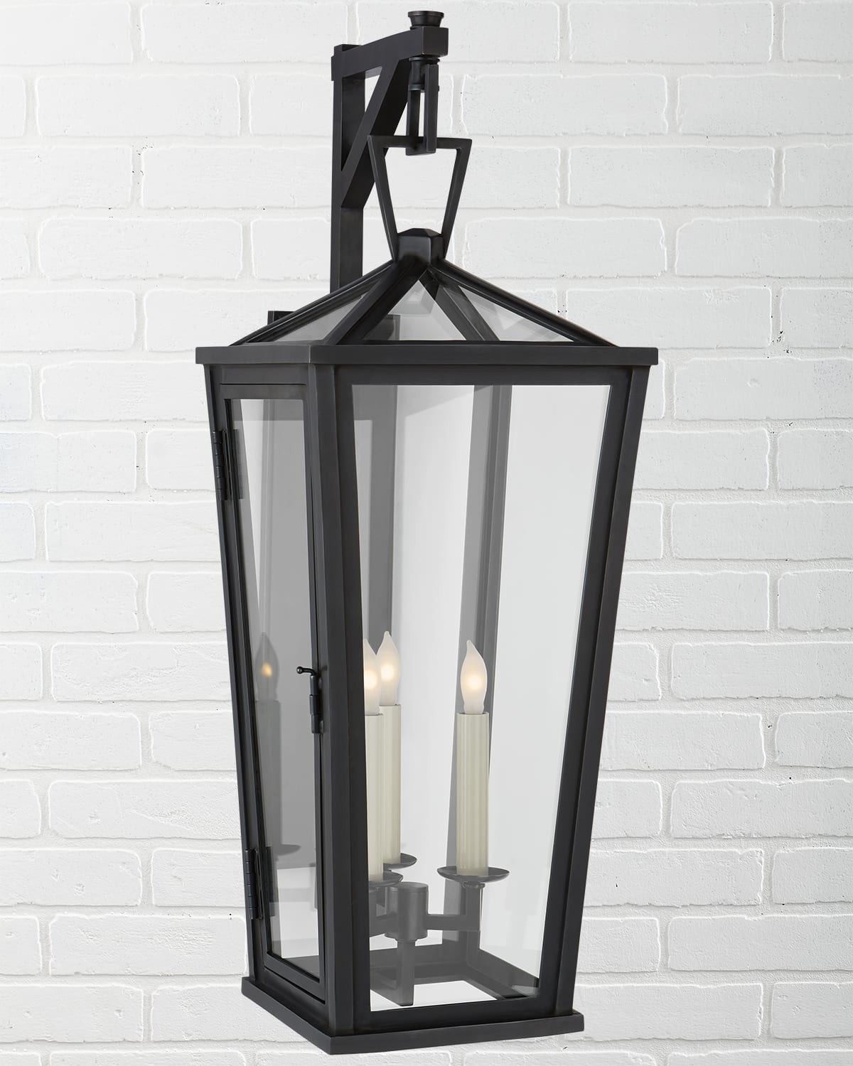 Visual Comfort Signature Darlana 27" 3-Light Bracketed Wall Lantern by Chapman & Myers
