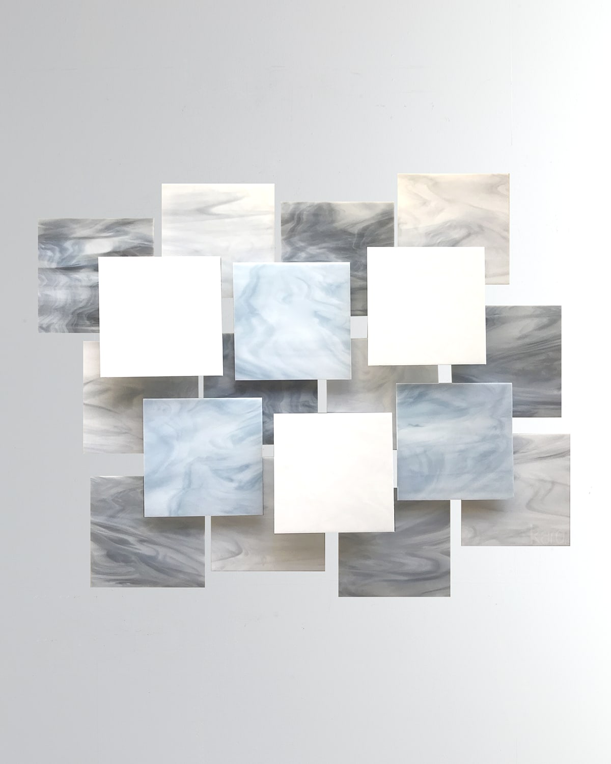 Karo Studios Glacial Glass Wall Sculpture | Thumbnail 4 Karo Studios Glacial Glass Wall Sculpture | Thumbnail 4