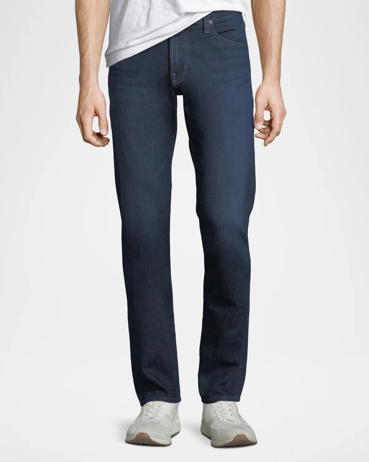 AG Adriano Goldschmied Men's Tellis Modern Slim Straight-Leg Jeans in Burroughs Wash