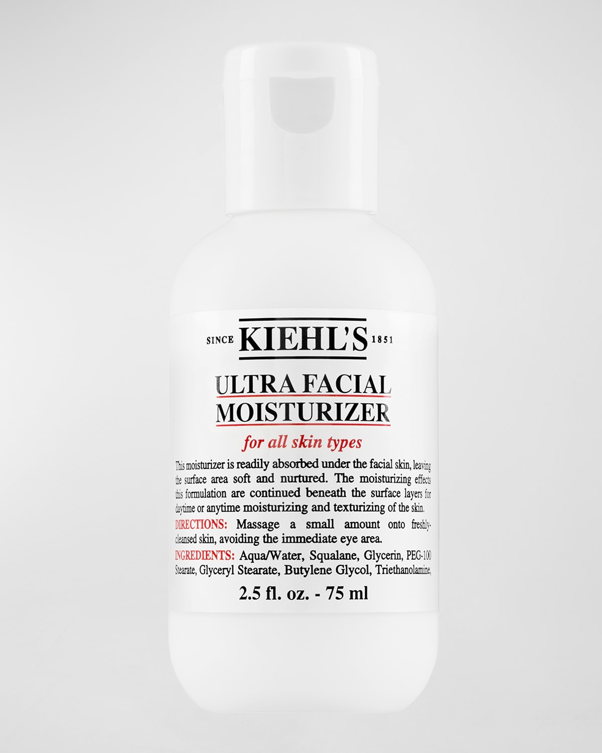 Kiehl's Since 1851 Ultra Facial Moisturizer Sunscreen SPF 30, 2.0 oz.