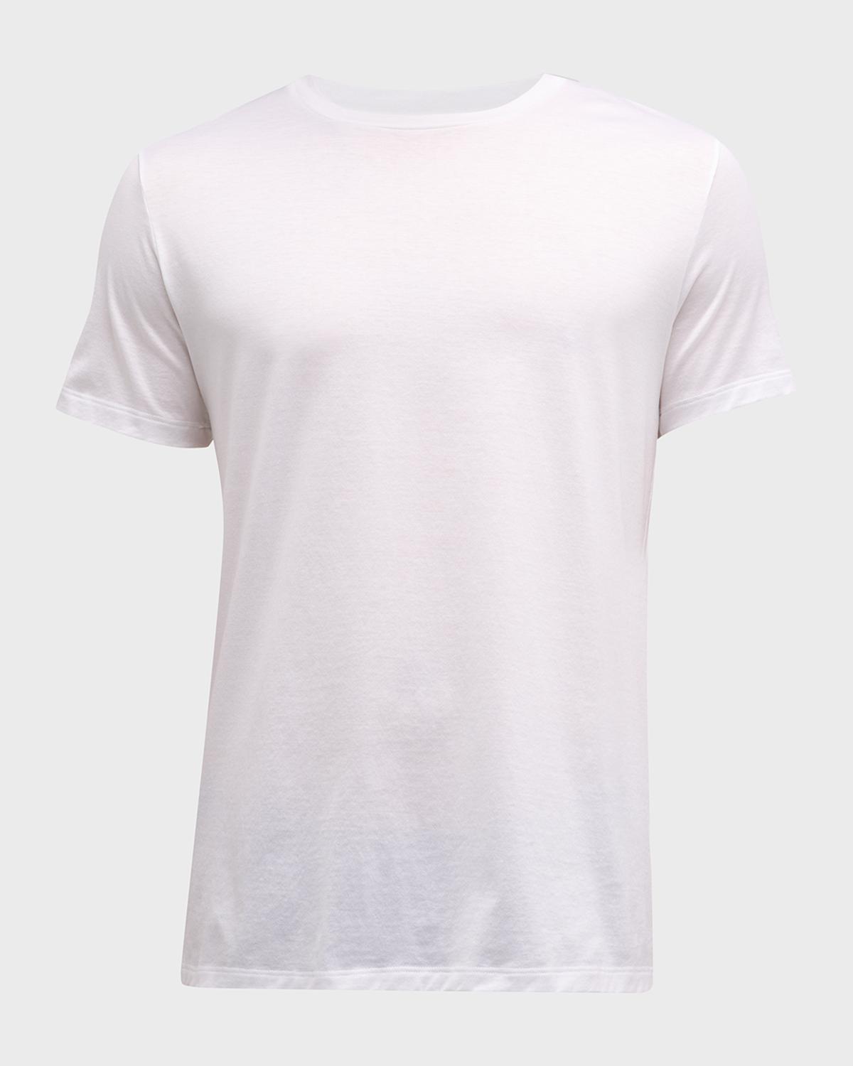 Hanro Men's Cotton Sporty Crewneck T-Shirt