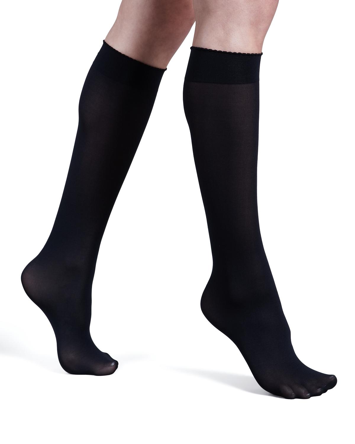 Wolford Velvet Deluxe Knee-Highs