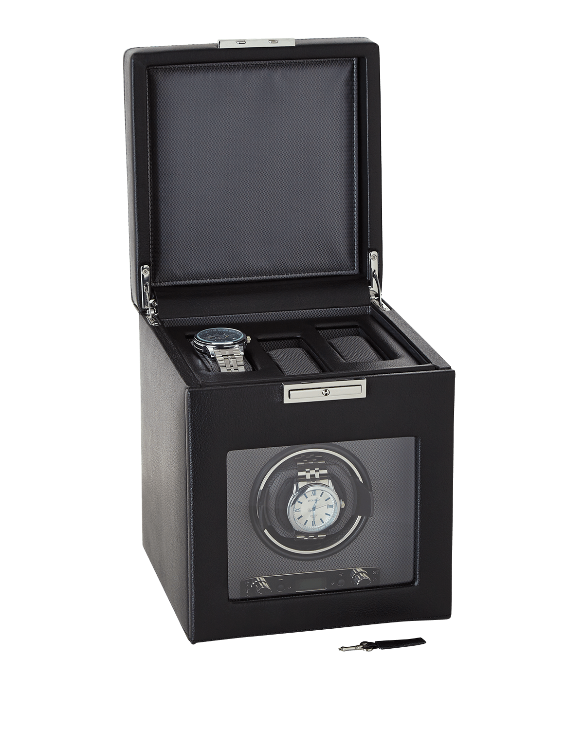 WOLF Viceroy Single Watch Winder with Storage