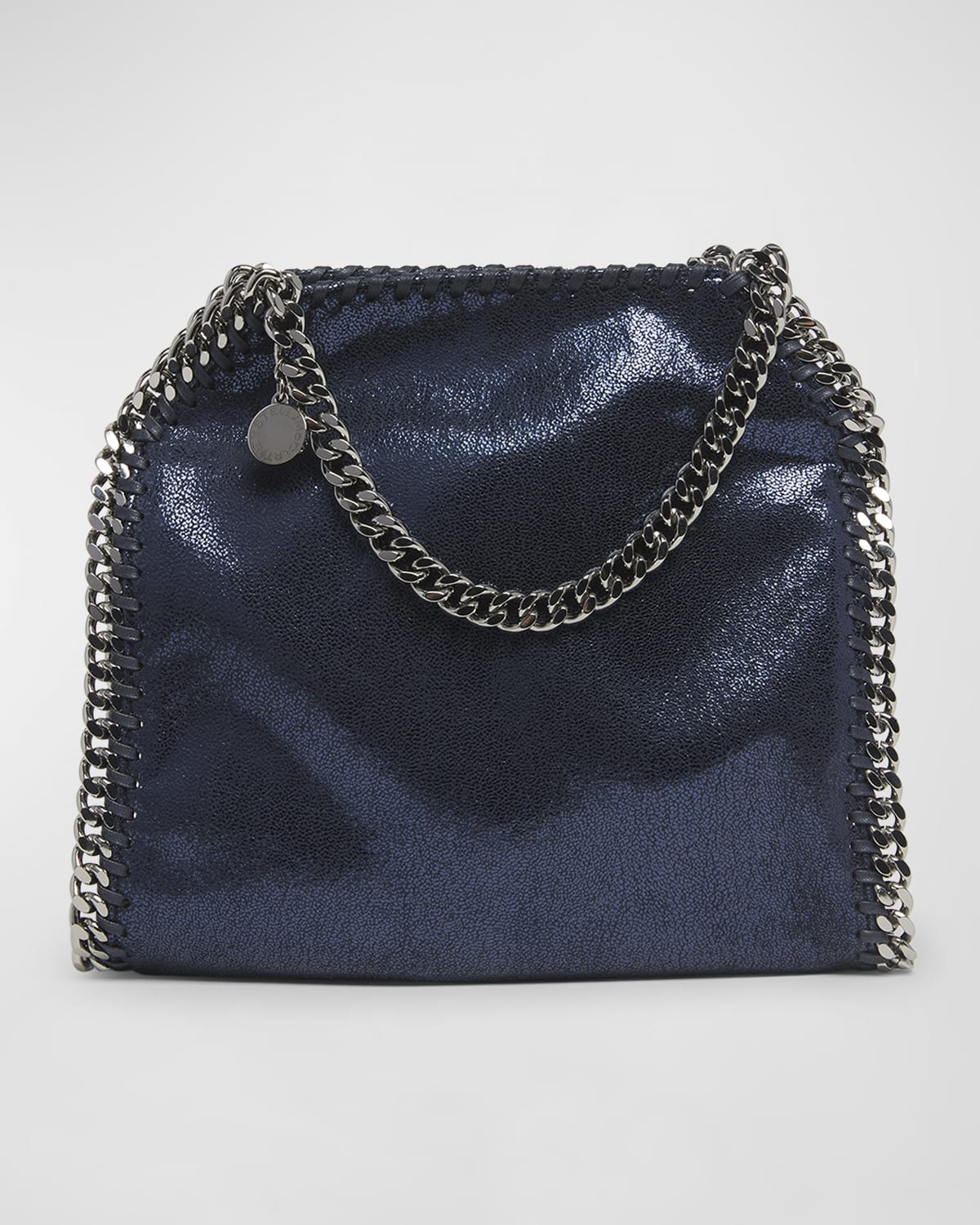 Stella McCartney Mini Falabella Metallic Chain Tote Bag