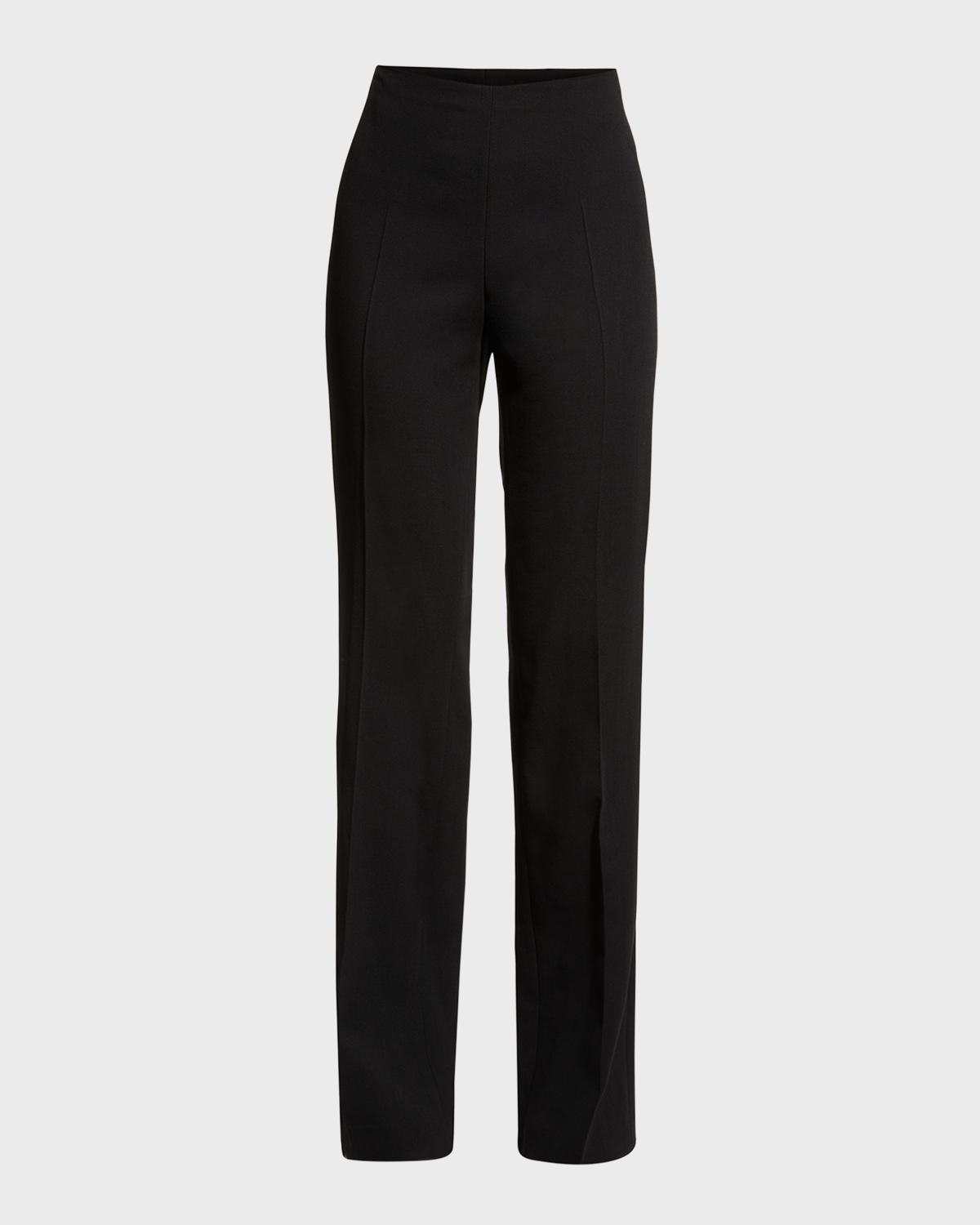 Akris Carol Classic Flat-Front Pants