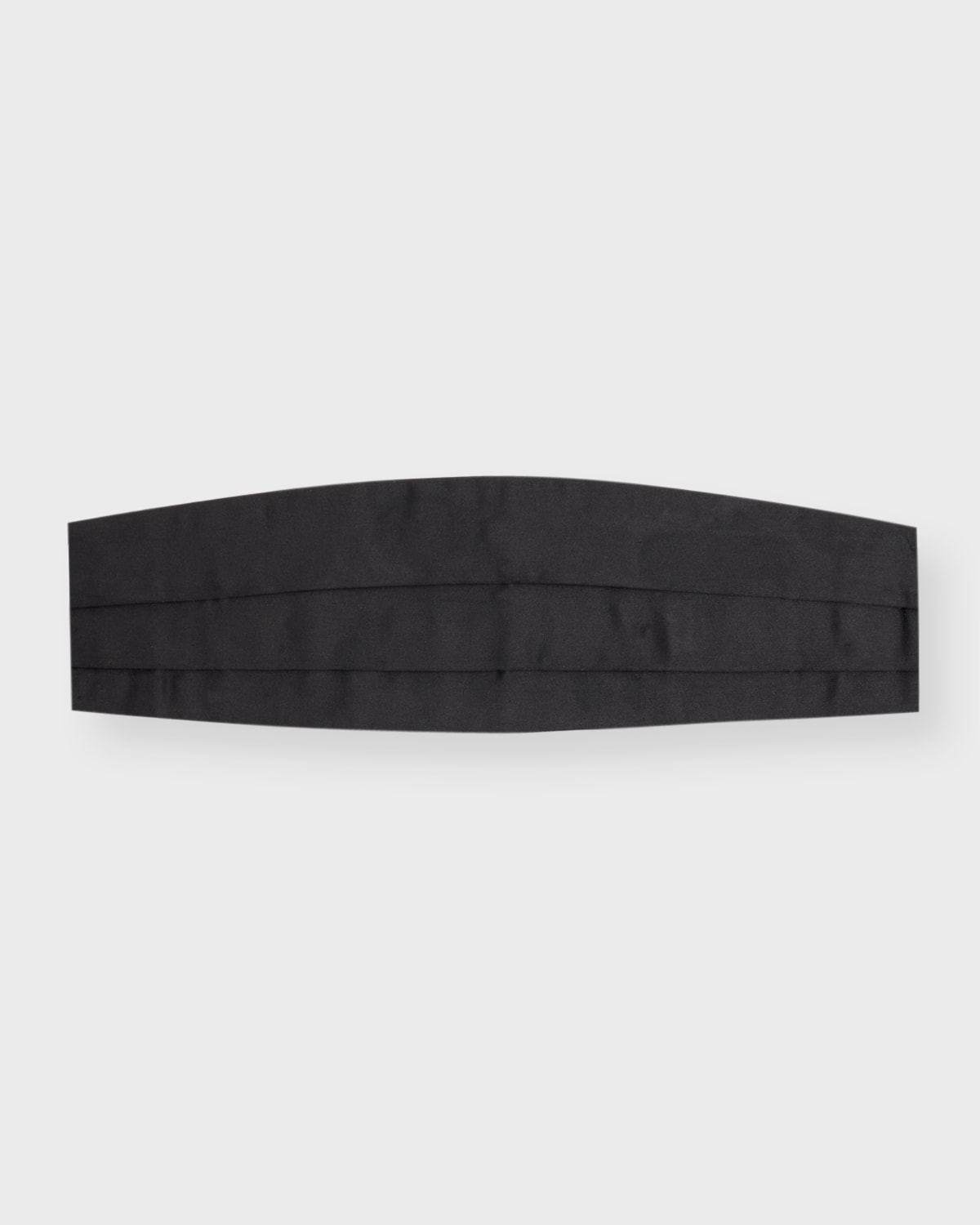 Charvet Men 's Satin Pleated Cummerbund