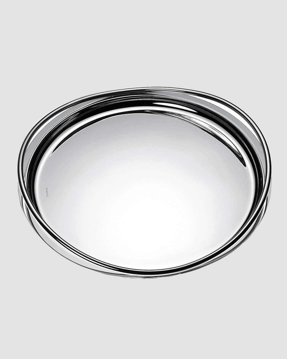 Christofle Vertigo Large Round Tray