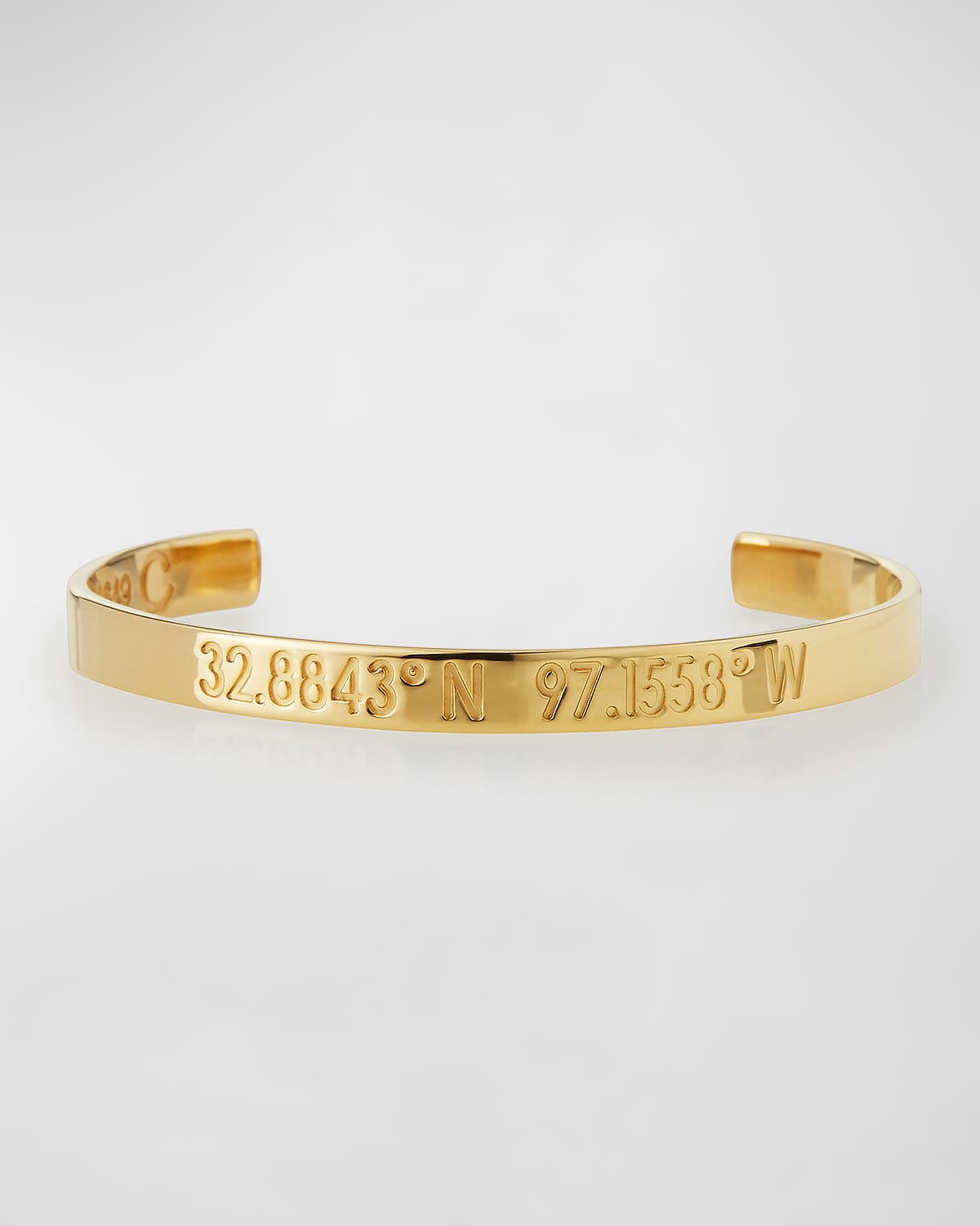 Engraved Gold Bracelet Neiman Marcus