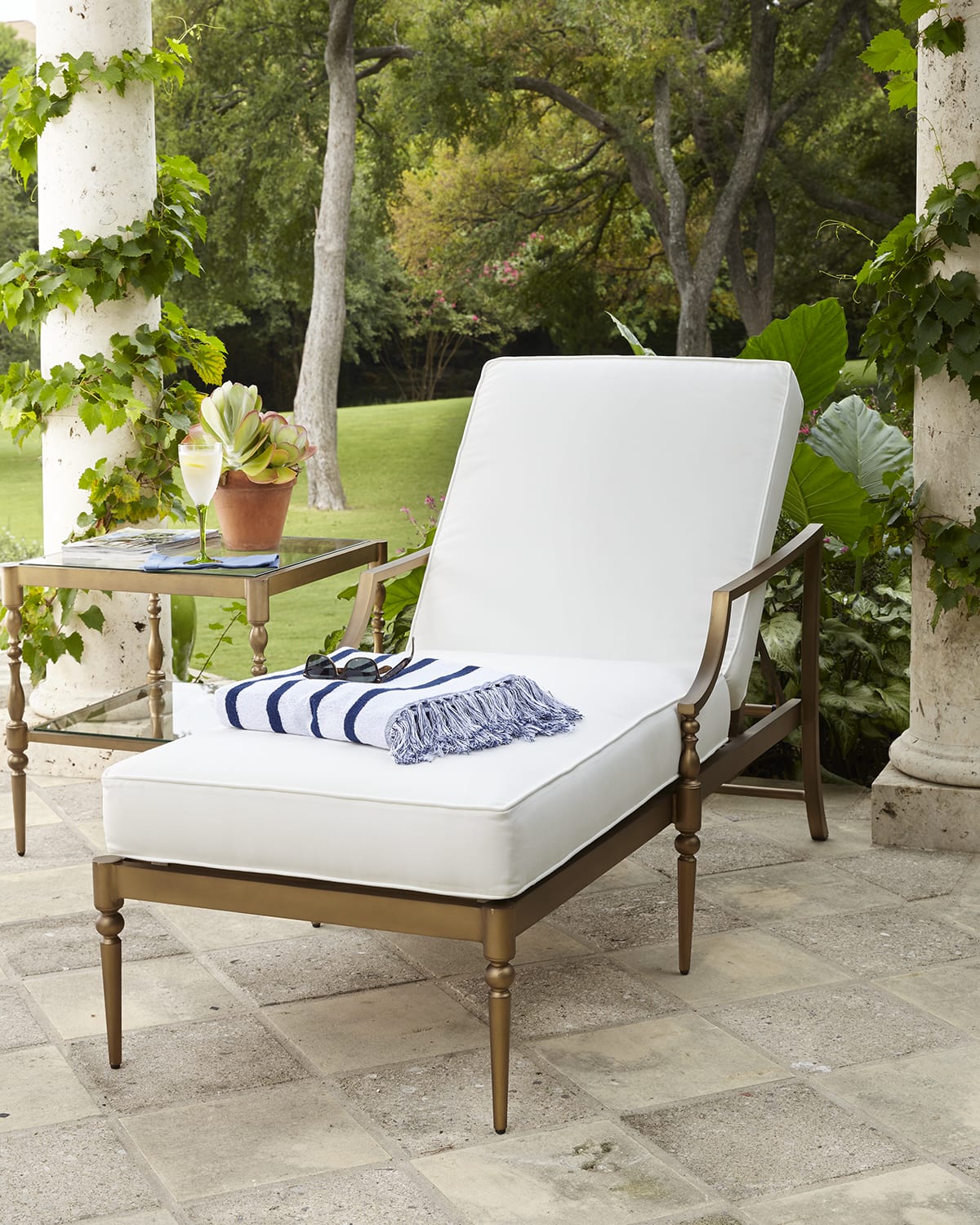  Sophia Outdoor Single Chaise