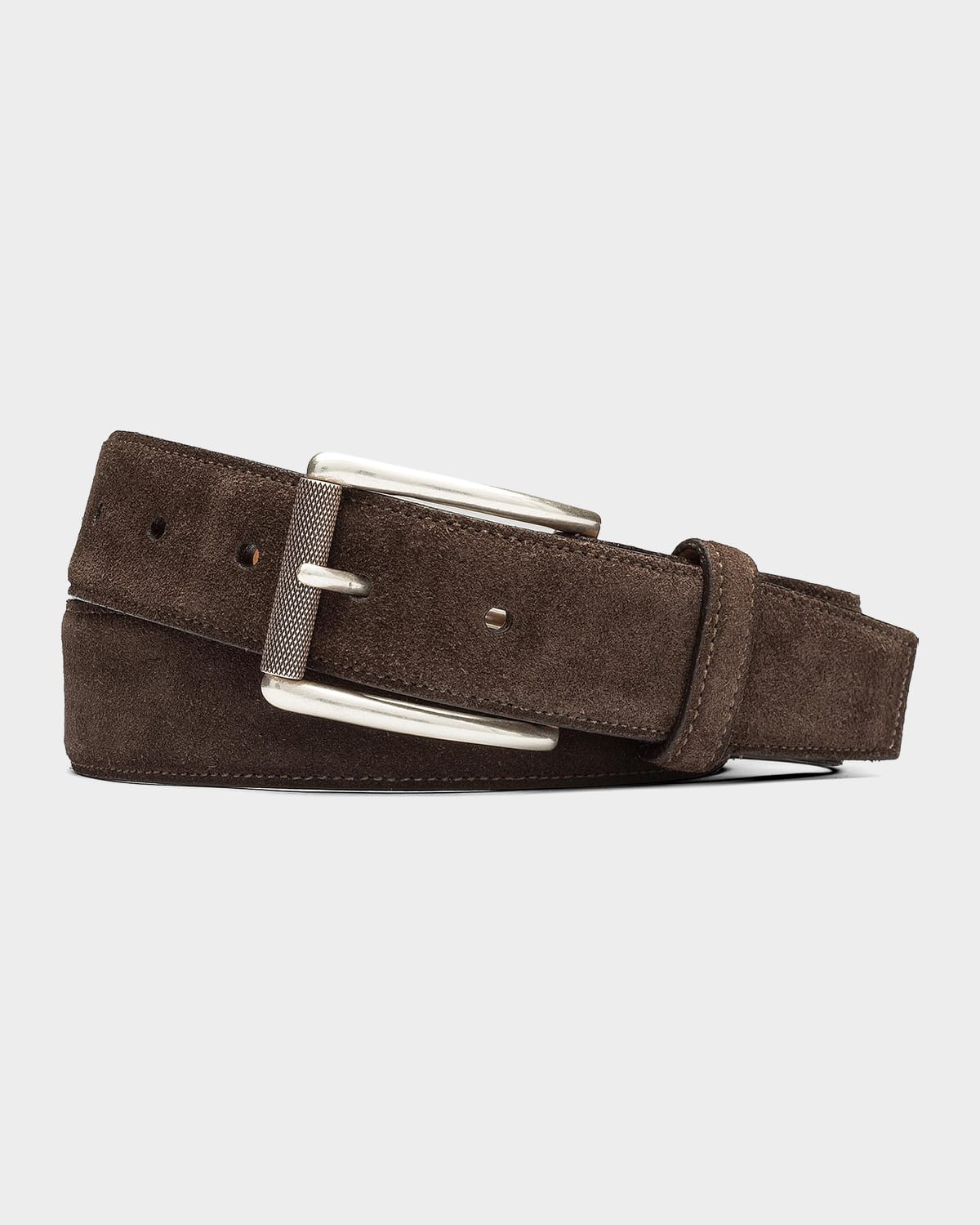 W. Kleinberg Men 's Suede Belt | Thumbnail 4