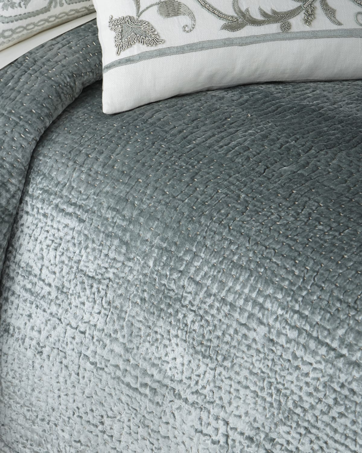 Blue Velvet Bedding Neiman Marcus