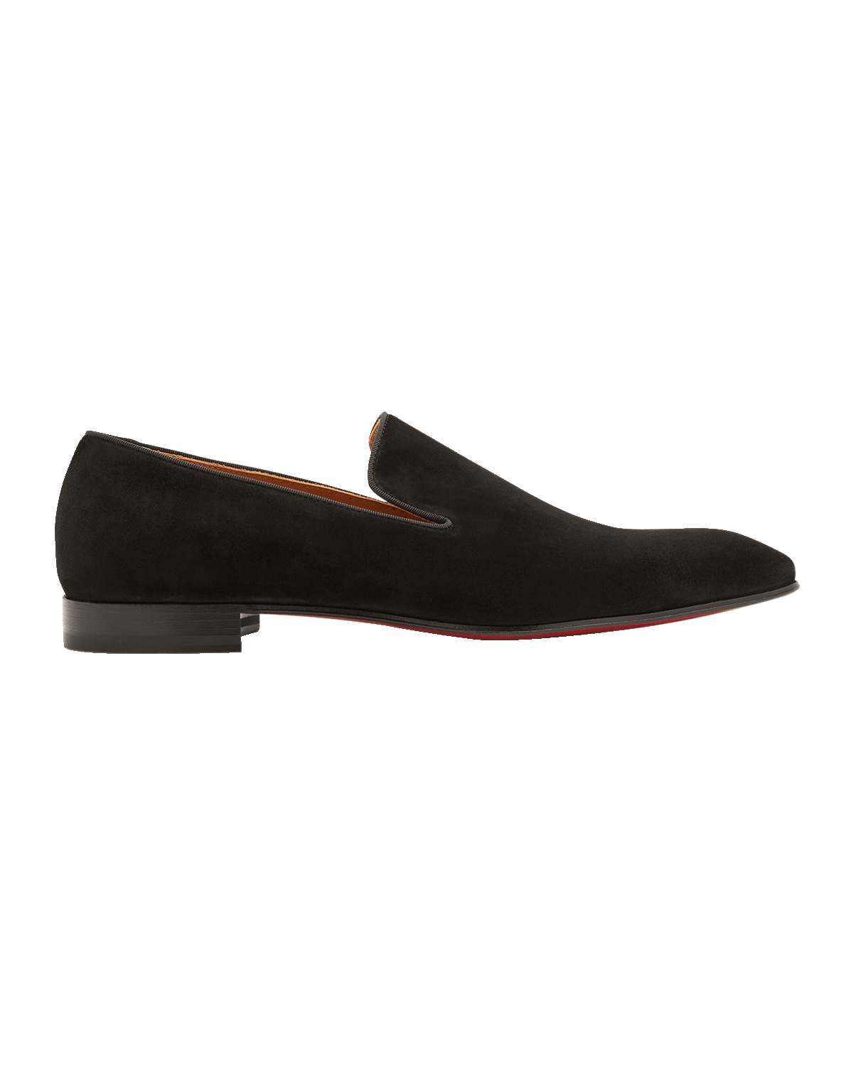 Christian Louboutin Men's Dandelion Velour Slip-On Loafers
