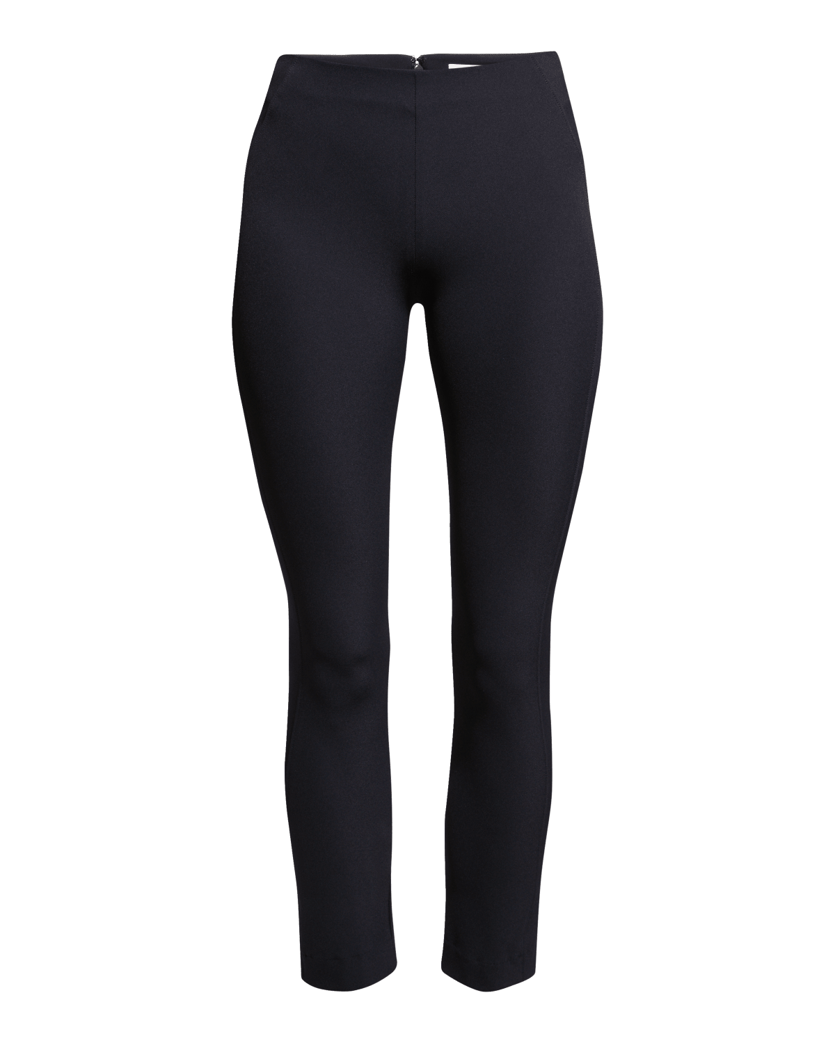 Veronica Beard Zip-Back Scuba Leggings