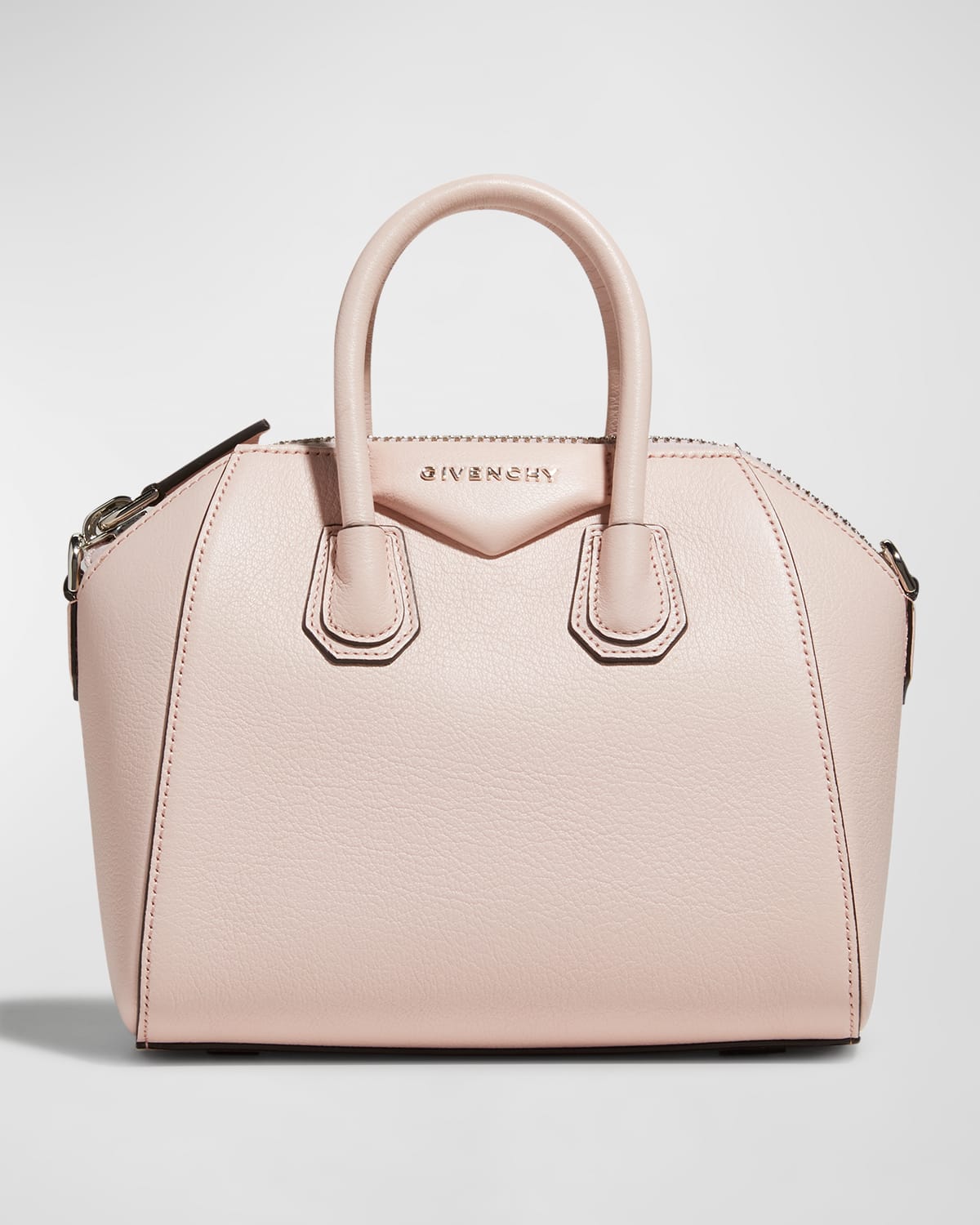 Givenchy Small Antigona Satchel Bag in CrocodileEmbossed Leather Neiman Marcus