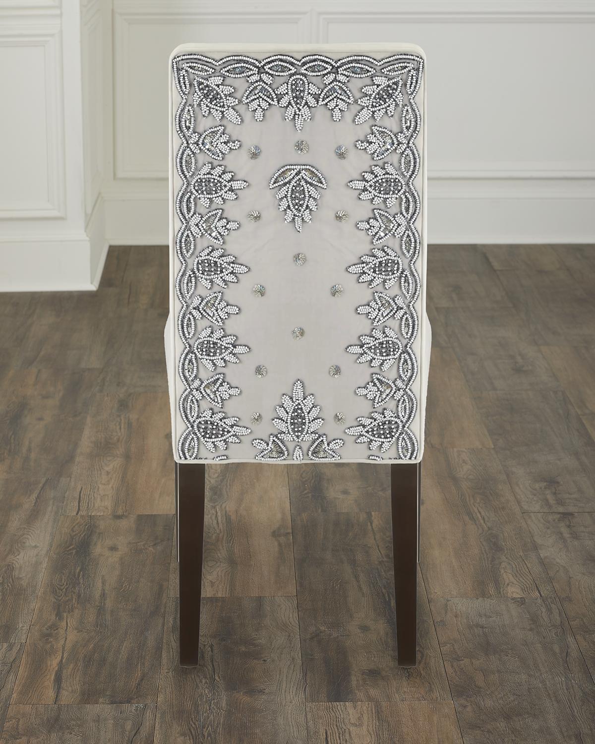 Silver Caramel Dining Chair