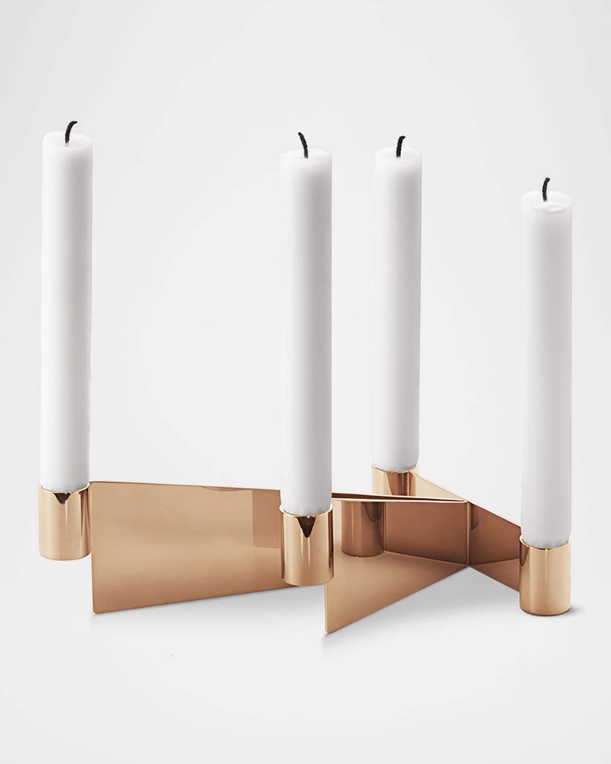 Georg Jensen Urkiola Brass-Colored Candleholder
