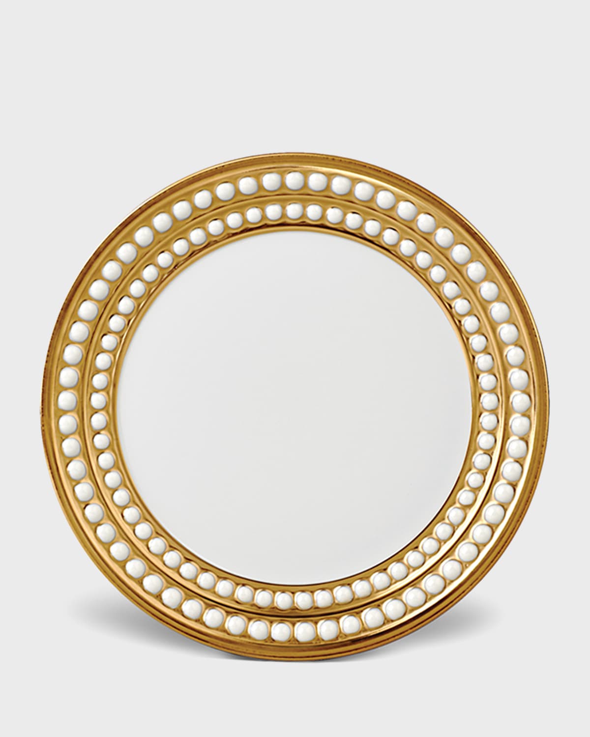 L 'Objet Perlee Gold Bread & Butter Plate