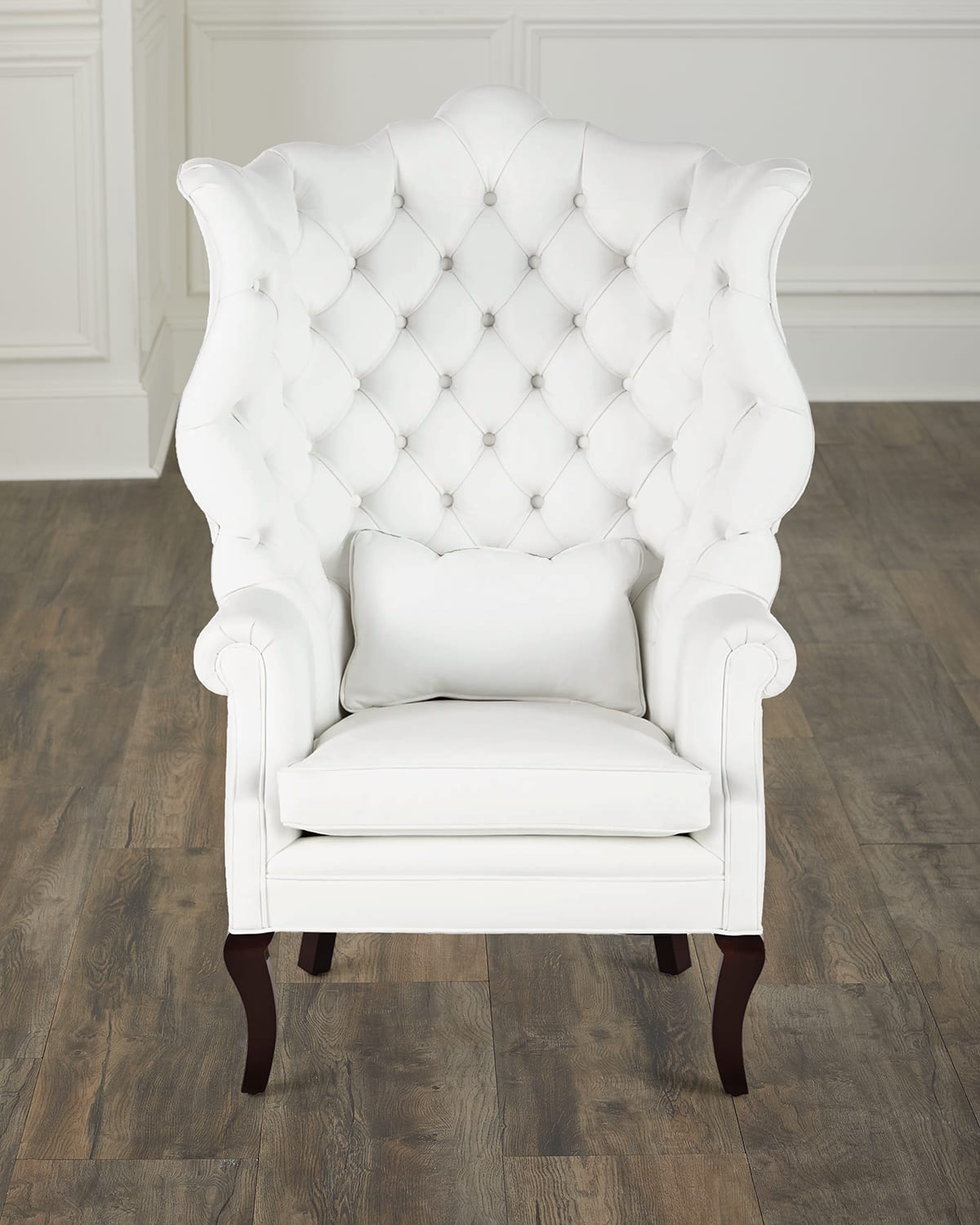 Haute House Pantages Leather Wing Chair