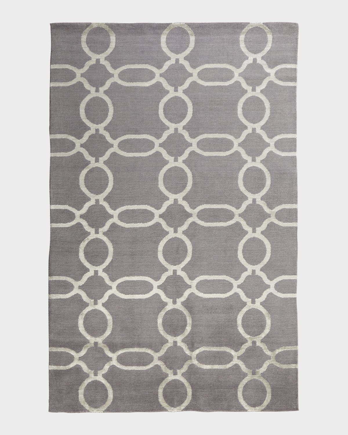 Haven & Loom Gray Links Rug, 4 ' x 6 ' | Thumbnail 4