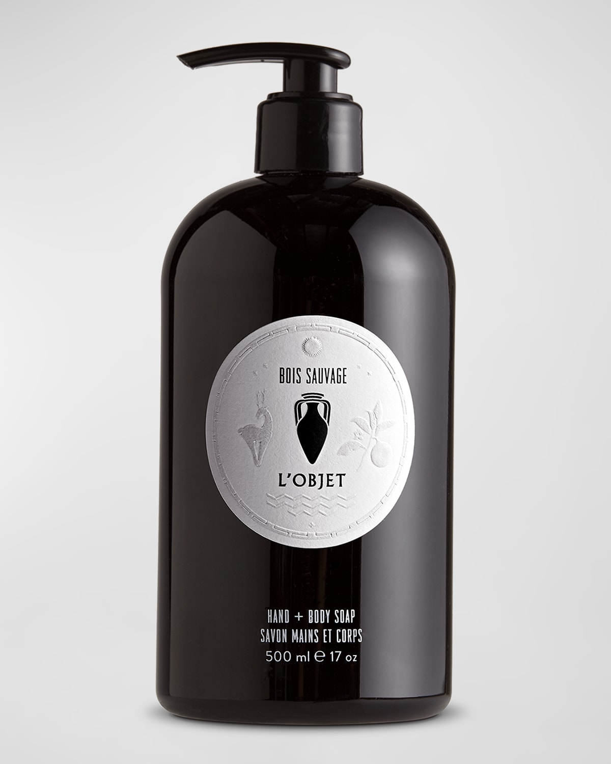 L'Objet Bois Sauvage Hand + Body Soap, 17 oz.