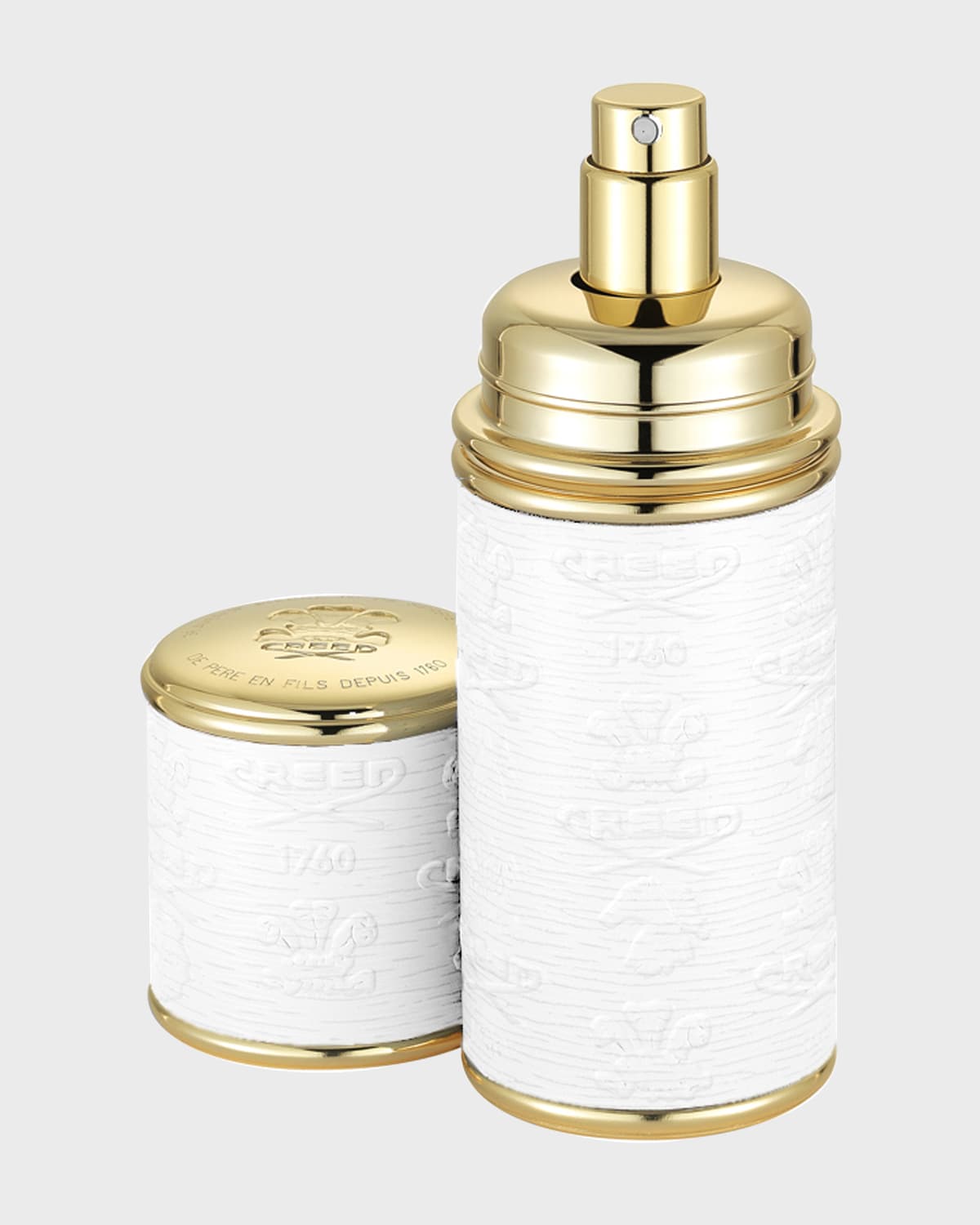 1.7 oz. Atomizer Gold/White