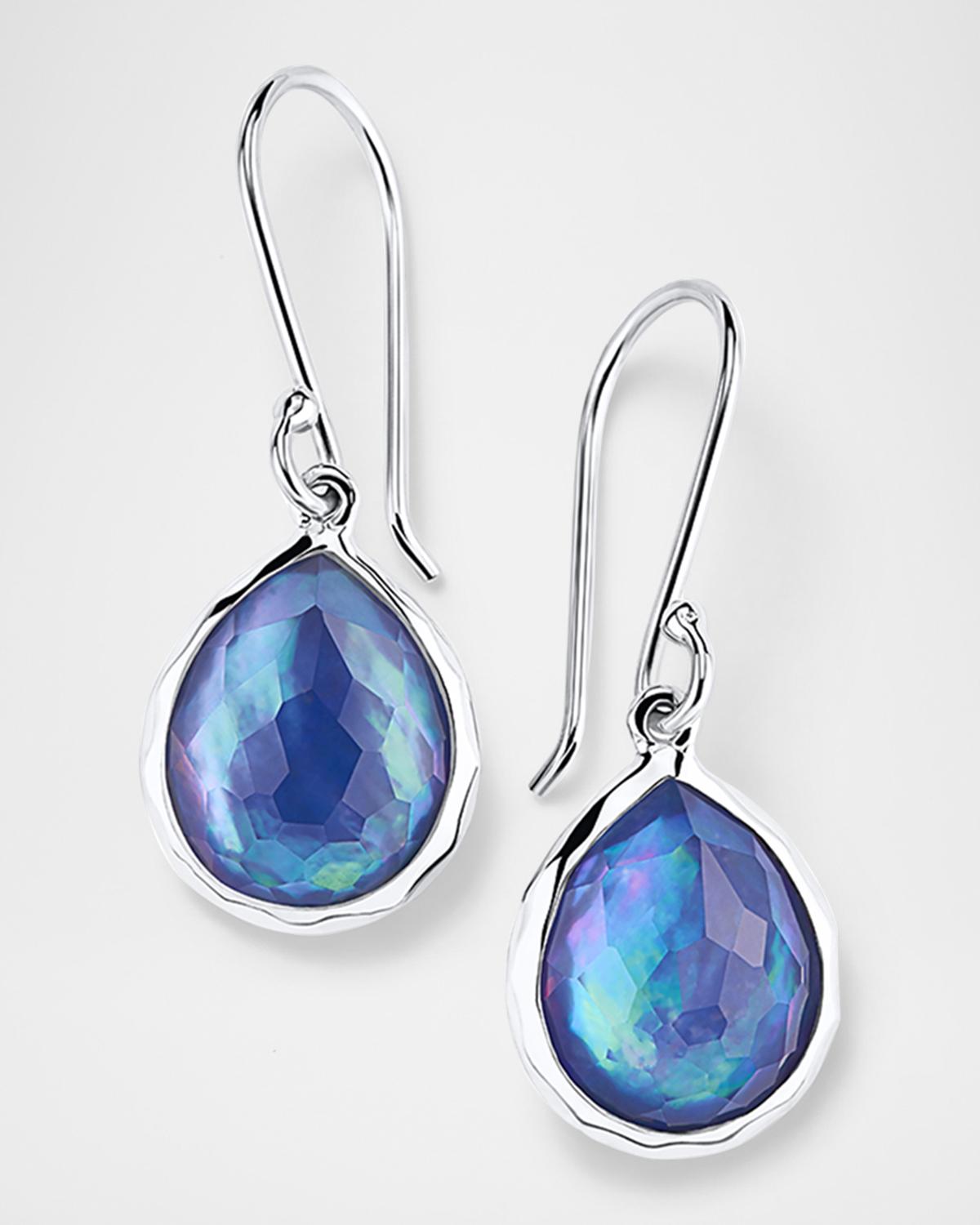 Mini Teardrop Earrings in Sterling Silver