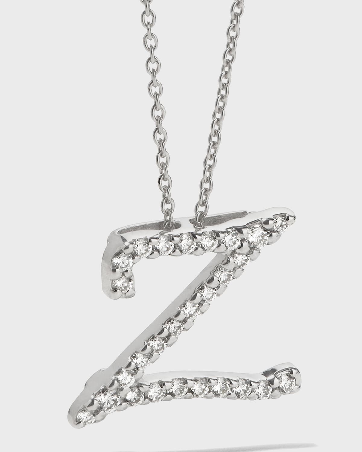 Mini Mini Jewels 14k Gold Brilliant Diamond Letter Z Initial Round Frame Single Earring
