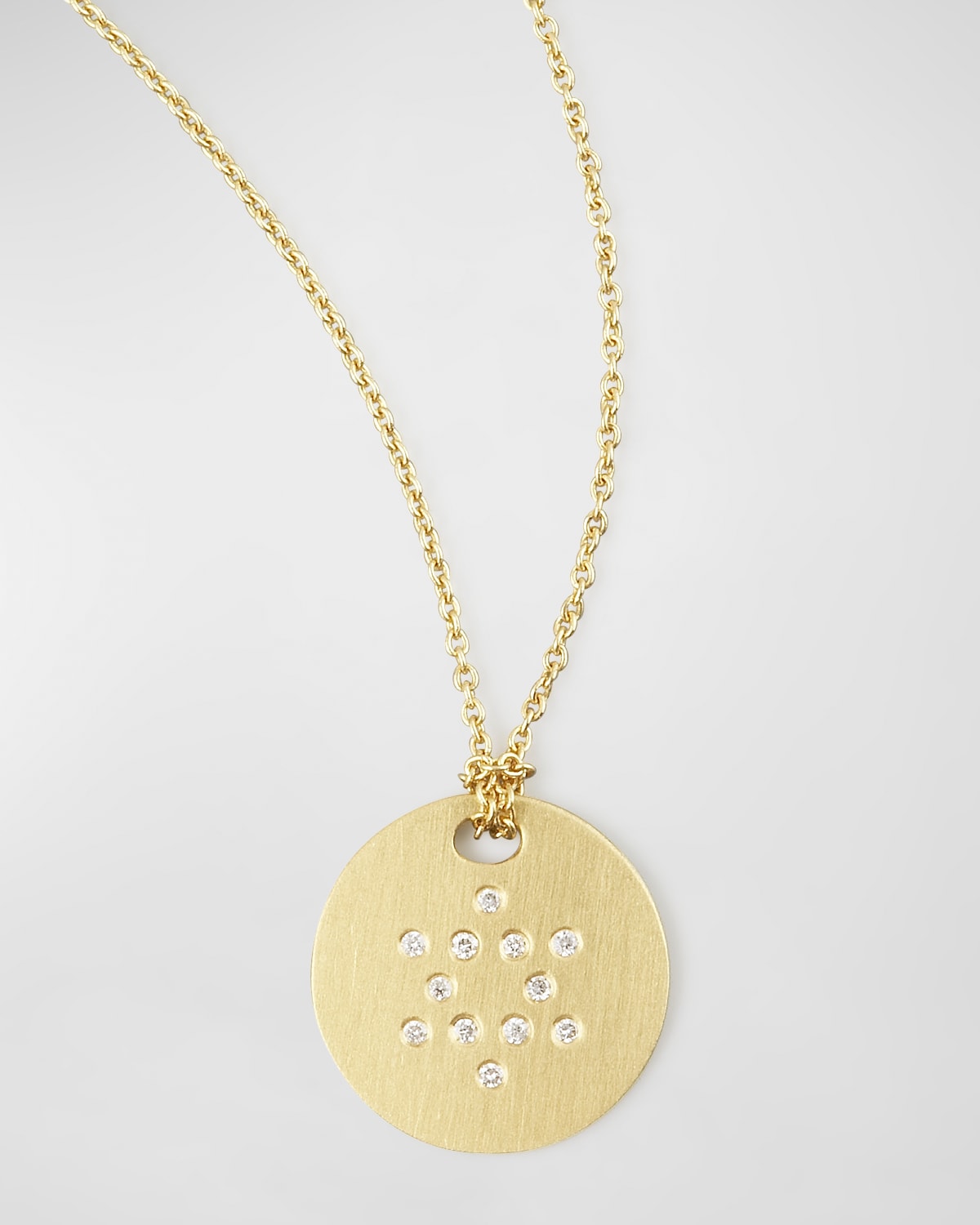 Roberto Coin Star of David Medallion Necklace