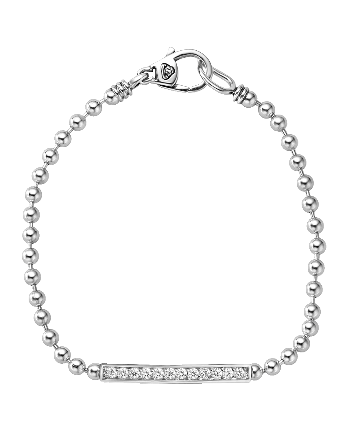 LAGOS Caviar Spark 3mm Diamond Station Bracelet