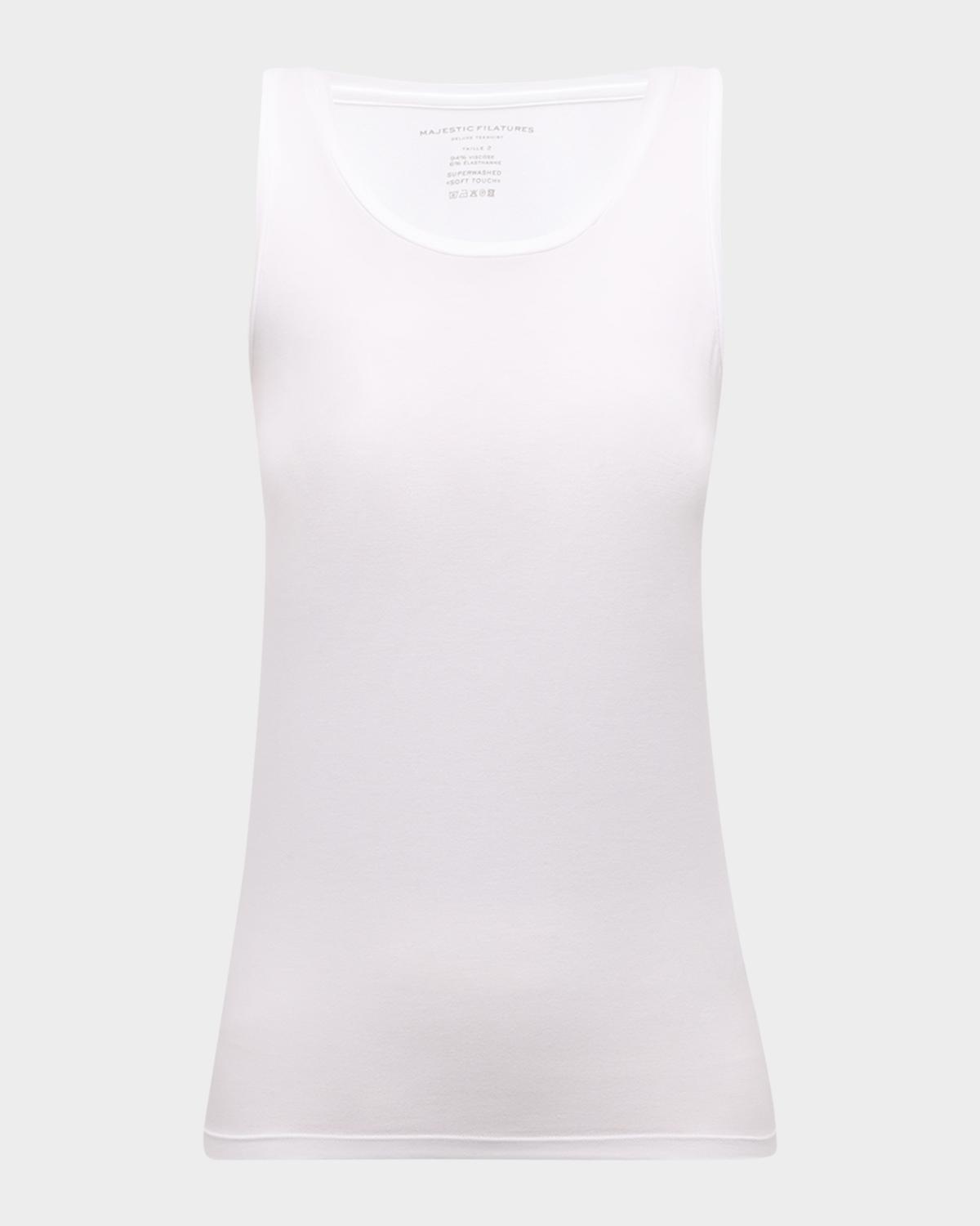 Majestic Filatures Soft Touch Scoop-Neck Tank