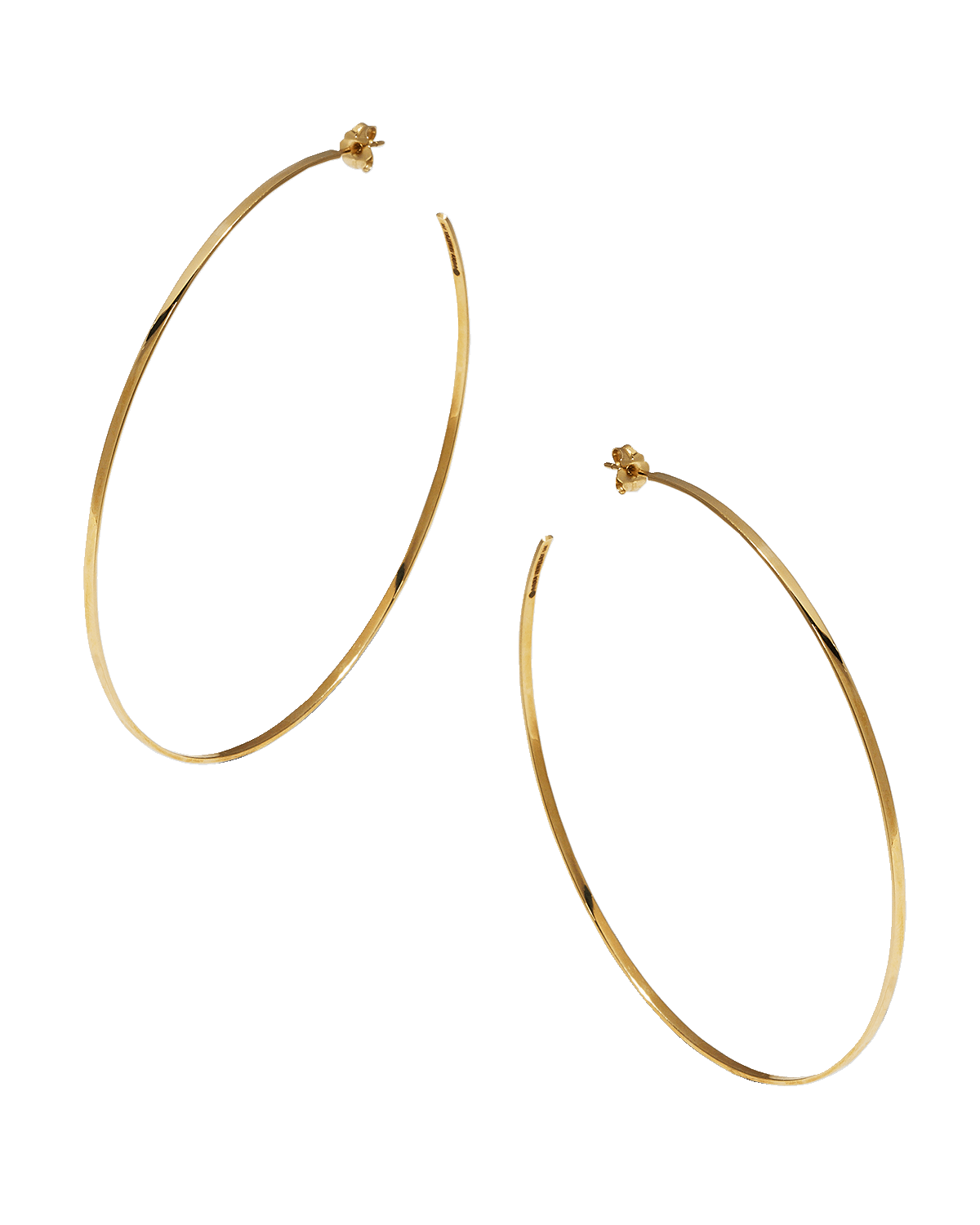 LANA 14k Gold Mega Lana Hoop Earrings