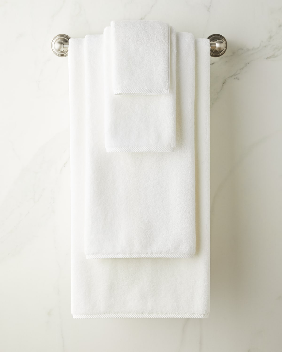 White Monogrammed Hand Towel Neiman Marcus