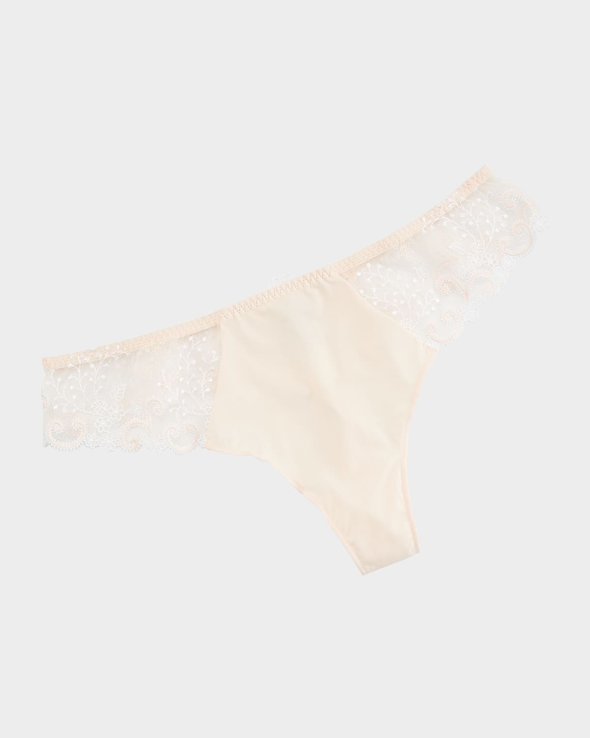 Simone Perele Delice Lace Mesh Thong