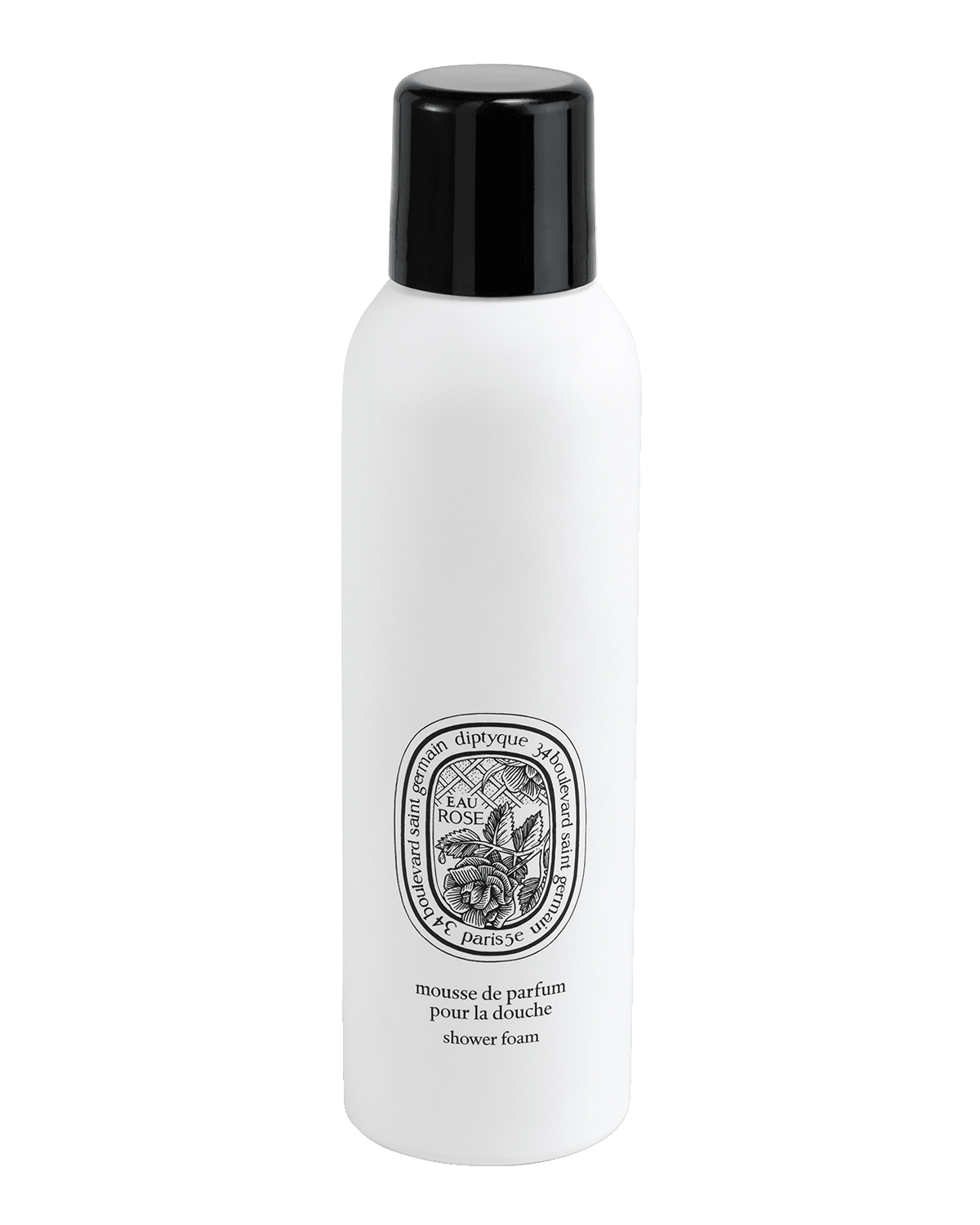 DIPTYQUE Eau Rose Scented Shower Foam, 5.1 oz.
