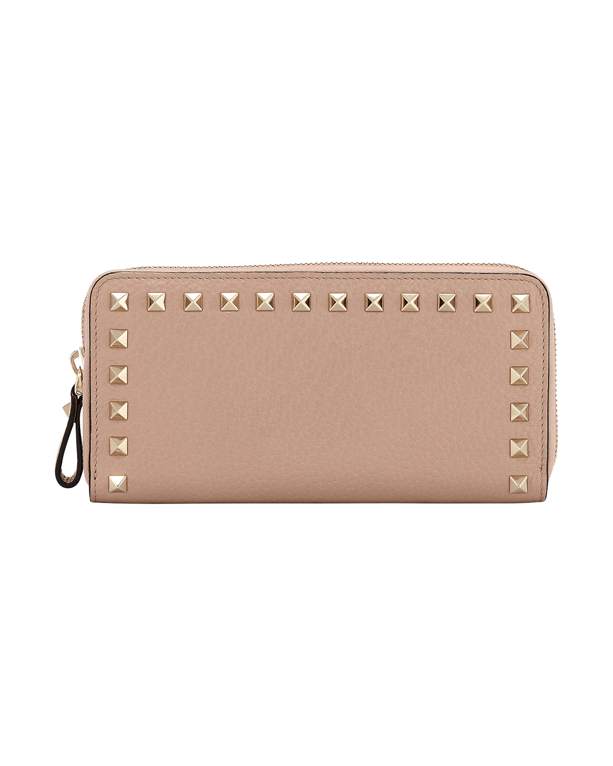 Valentino Garavani Rockstud Leather Continental Wallet