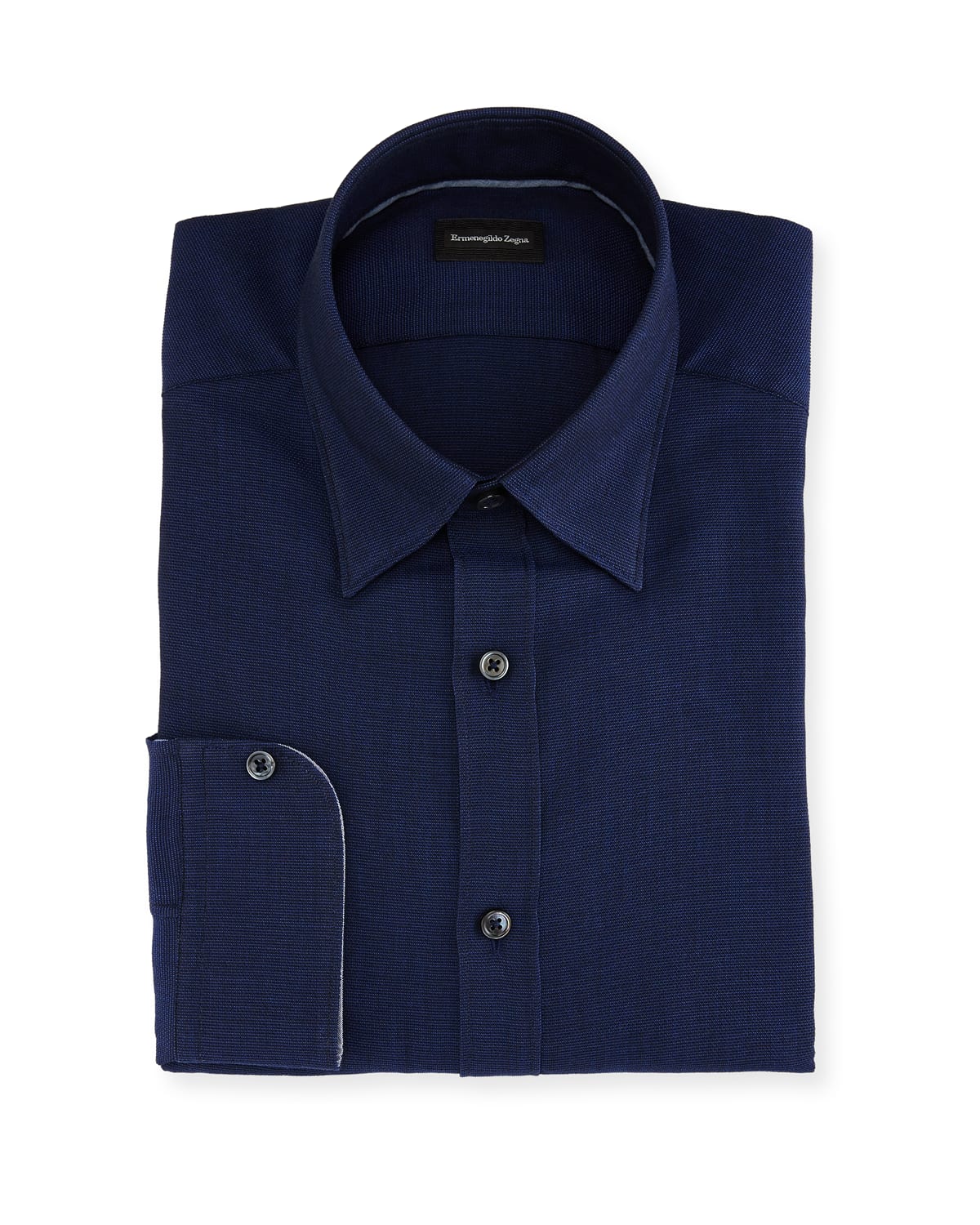 Woven Long Sleeves Dress Shirt | Neiman Marcus